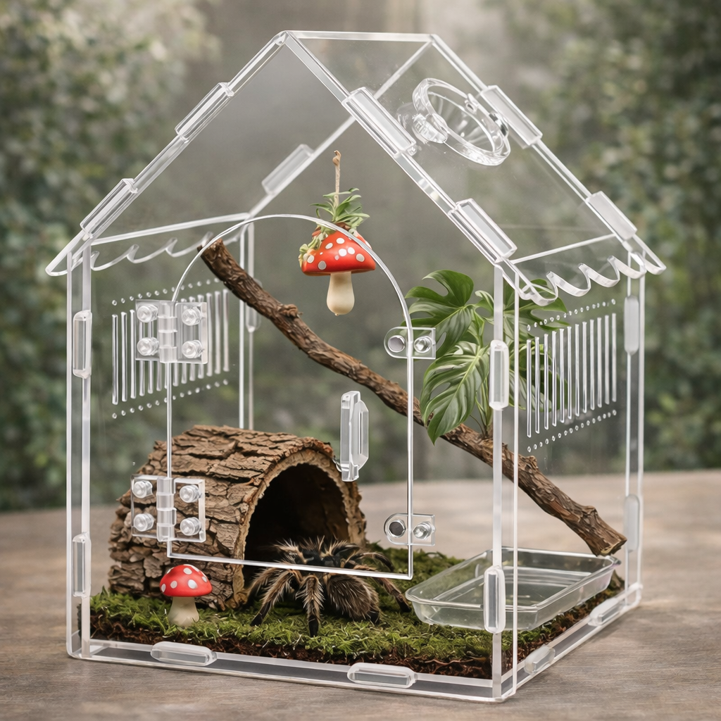 House Jumping Spider Enclosure