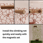 DIY Spiders Climbing Net