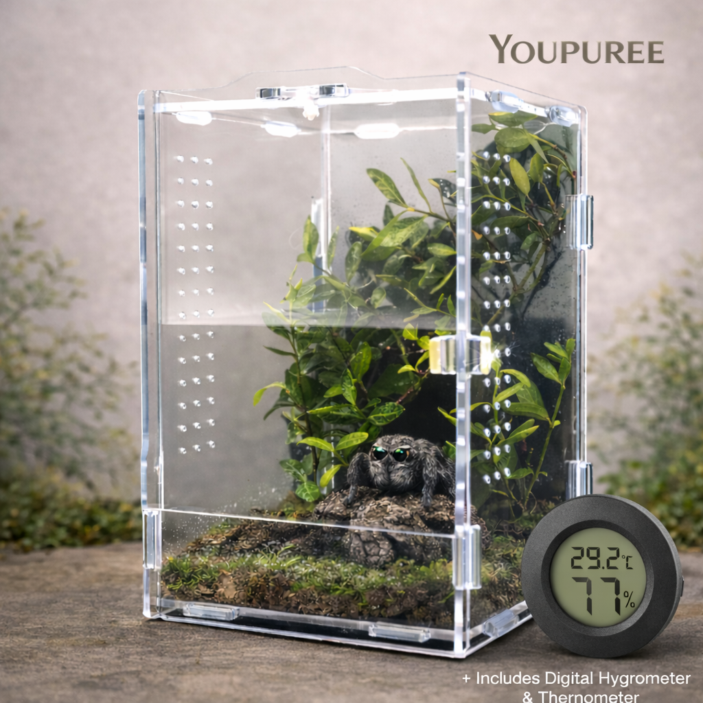 Regular Jumping Spider Enclosure