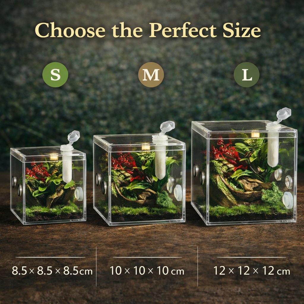 Youpuree All-in-One Bioactive Spider Habitat