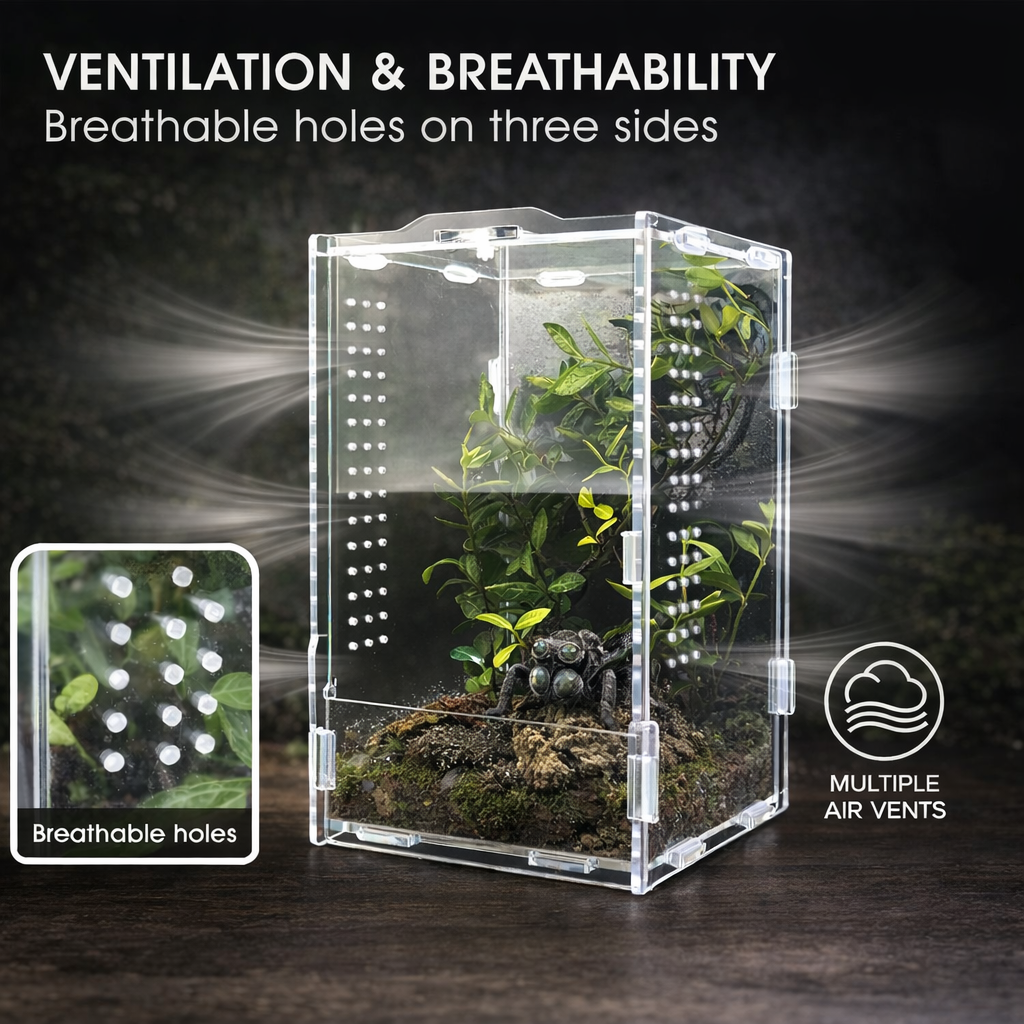Regular Jumping Spider Enclosure