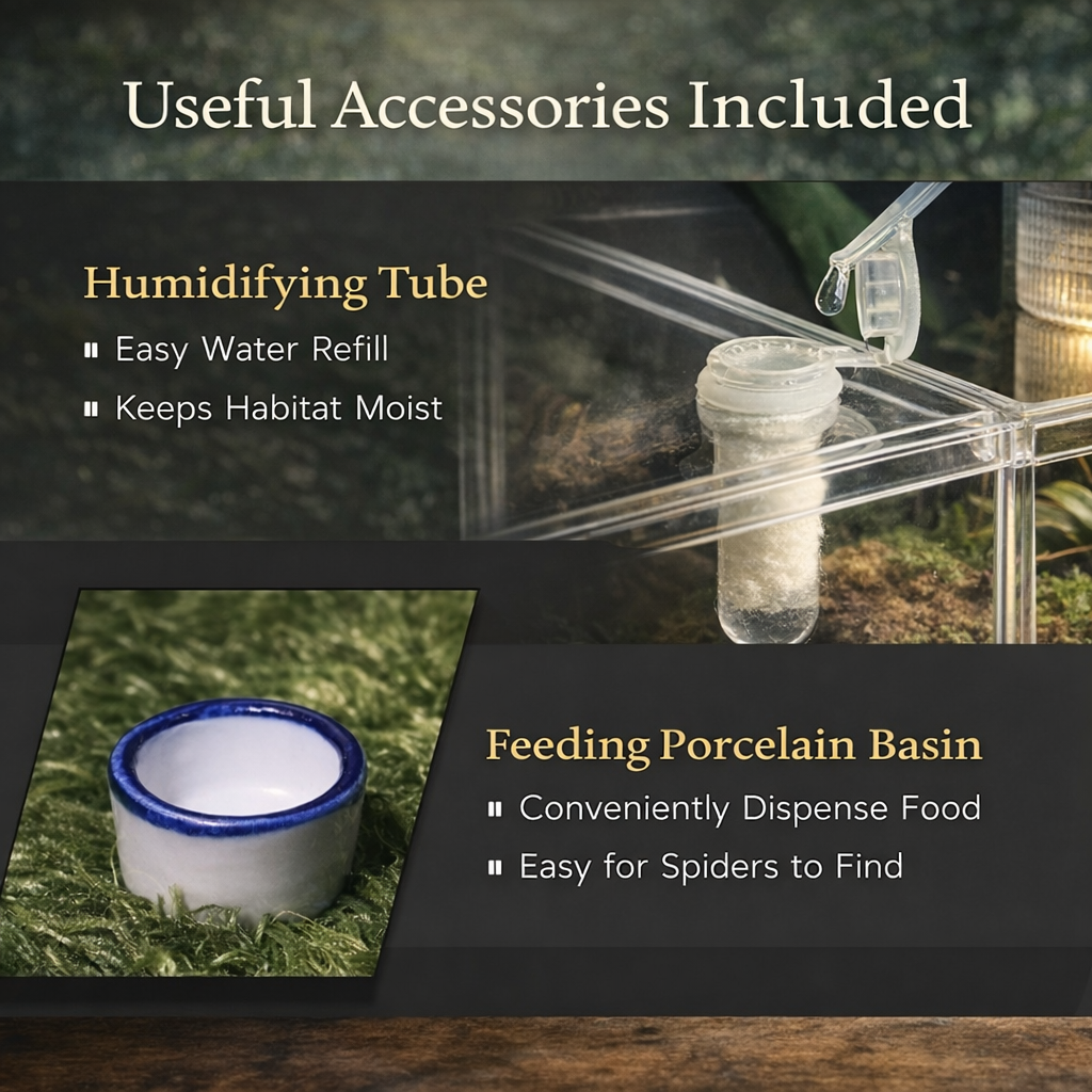 Youpuree All-in-One Bioactive Spider Habitat