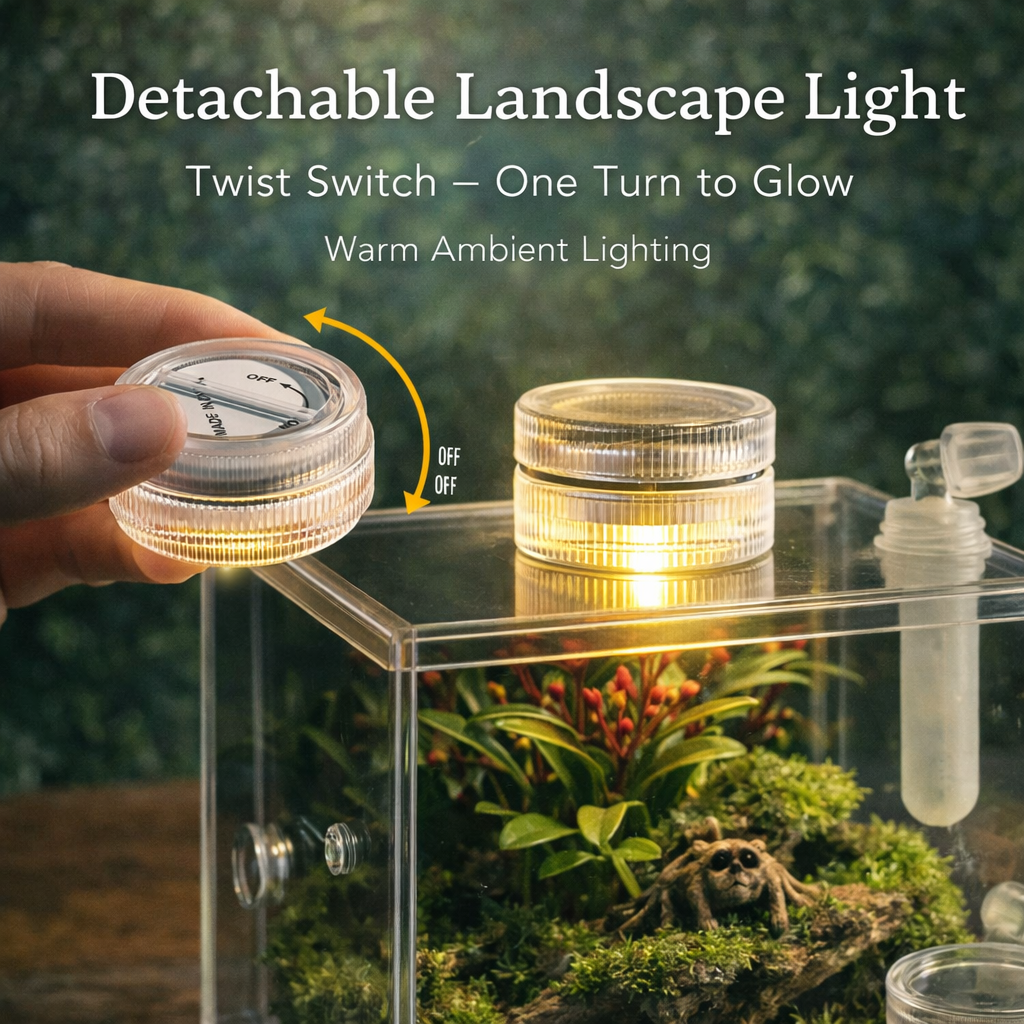 Youpuree All-in-One Bioactive Spider Habitat